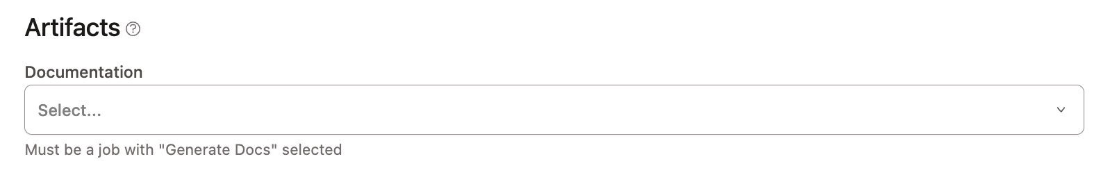Configuring project documentation Configuring project documentation